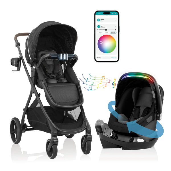 evenflo goodbaby Shyft Intuiti Plus Travel System – Good Babies Universal Cycles -- Bell floating pool umbrella approved food grade material. Color:FDE (Flat Dark Earth)