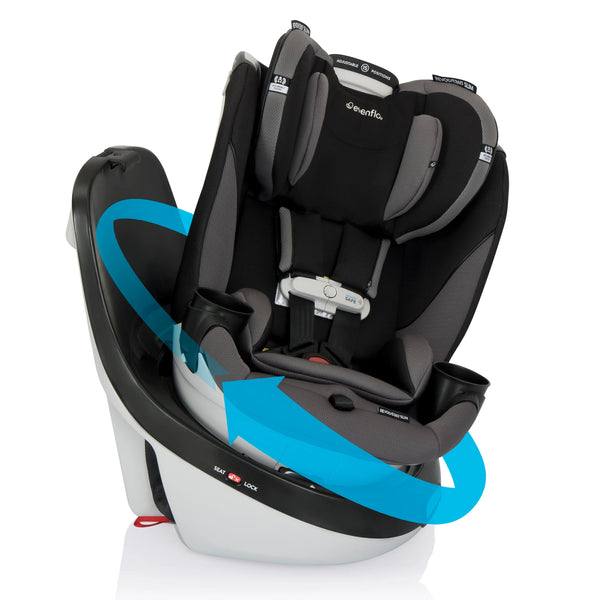 evenflo goodbaby Evenflo Gold Revolve360 Slim 2-In-1 Carseat With Sensor – Good Babies